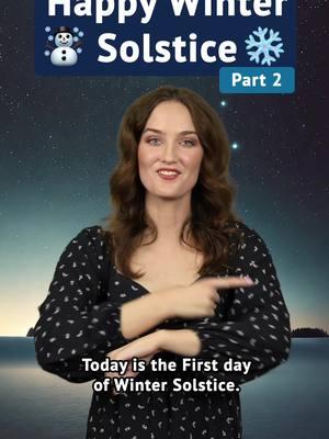 Happy Winter Solstice - Part 2 ☃️ Give the Gift of ASL 🎁 15% Off Gift courses.  Link is in the bio. #americansignlanguage #ASL #signlanguage101 #signlanguage #onlinelearning #signlanguageforkids #aslcourse #learnasl #signing #deaf #americansignlanguagelessons #inclusion #languagelearning #learnfromdeafpeople #learnalanguage #signlanguageclass #learntosign #kidssignlanguage #aslforkids #signlanguageforkids #giftguide #giftsforher #teengifts #givethegiftofASL #leartosignASL #giftideas 