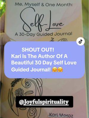 Follow & shop @Joyfulspirituality! Be sure to get your guided journal via her amazon link in her bio and stay tuned for her future 30 Day Guided Journals! You can visit her website, JoyfulSpitituality.com and KariMoroz.com for bookings and speaking engagements. 🤗🖤🎄✨🥰 Such a lovely person! #guidedjournal #selflove #karimoroz #selfloveguidedjournal #selflovehealing #HealingJourney 