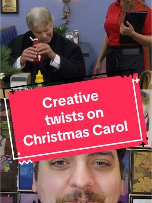 Some notable creative twists. #achristmascarol #christmascarol #scrooged #spirited2022 #christmascarolgoeswrong #blackadder #adivaschristmascarol #karrollschristmas #chasingchristmas 