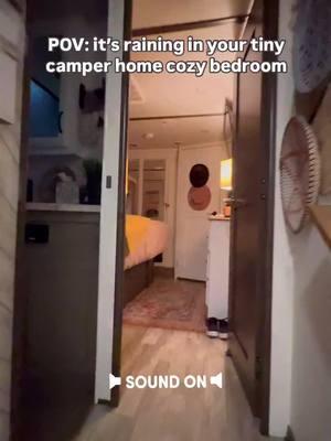 Oh do I love the rain sound on my roof in my tiny camper home. Just realized I have shown the living room and kitchen during the rain, but not my bedroom. Enjoy this little ASMR.  What do you do on a rainy day in your home? #tinyhome #rvliving #rvhome #camper #camperlife #asmr #rainasmr #rvlifestyle