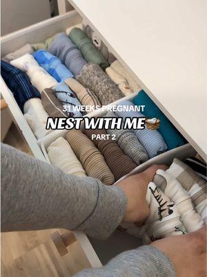 Organizing baby boy’s dresser + clothes today🧺🤎💫🧸  #preparingforbaby #nesting #nestwithme #nestingseries #nestingmommas #babyclothes #nurseryorganization #nurserydresser #pregnancytok #pregnancyvlog #nurseryinspo #31weekspregnant #thirdtrimester #nestingmode 