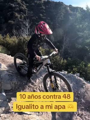 Lucky To Ride With My Kid Master Torito 🤘🍿🦅🫶 ####elaguilavuela #teamtoromtb #igualitoamiapa #justlikemydad #scctechbike #likesonlikefather #mtblife #ride #foesracing #fyp #kids #mountainbike #downhillmtb #sendit 