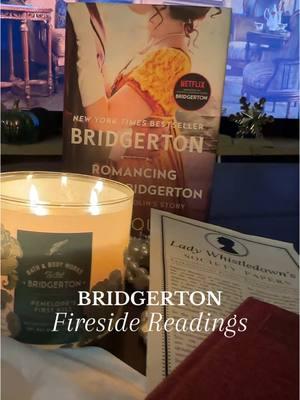 What better way to enjoy a book than during the holidays and by a fire❤️‍🔥 this is one of my fave scenes from the book that didn’t make it into Bridgerton Season 3, so I figured what better way to experience it than with the #Bridgerton fireside video from Netflix🕯️ #bridgertonnetflix #polin #colinbridgerton #penelopefeatherington #romancingmisterbridgerton #juliaquinn 