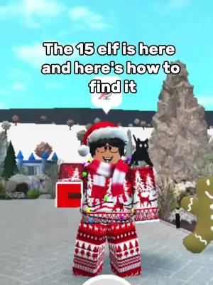 THE 15 ELF IS HERE #fyp #elfhuntbloxburg #roblox #bloxburg #kurokyle 