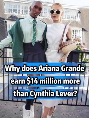 Why does Ariana grande earn $14 million more than Cynthia lever? #celebrities #foryou #actors #usa #arianagrande #earn #cynthia #lever 