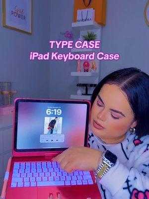 @Typecase 💞⌨️ . . . #typecase #ipadcase #ipad #ipadkeyboardcase #keyboardcase #keyboardcase #pinkipad #computercase #TikTokShop #ipad10thgen #christmas2024 #christmasgiftideas #giftideas #tiktokshopholidayhaul #tiktokshopcybermonday 