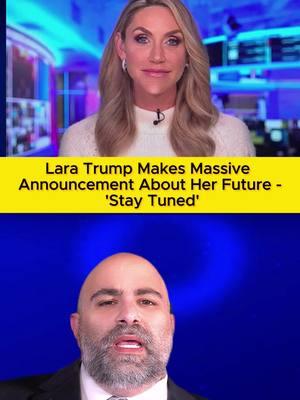 Lara Trump Makes Massive Announcement About Her Future - 'Stay Tuned'#breakingnews #news #biden #america #donaldtrump #usa #kamalaharris #laratrump