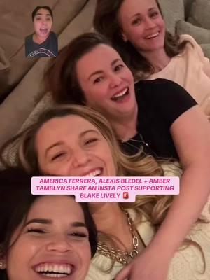 #AmberTamblyn #AlexisBledel and #AmericaFerrera post a statement supporting #BlakeLively on instagram in regards to her lawsuit with #Itendswithus costar #JustinBaldoni 🚨#ColleenHoover #itendswithusmovie #itendswithusmovie #justinandblake #blakelivelyandjustinbaldoni #justinbaldoniandblakelively #blakelivelysues   #greenscreen 