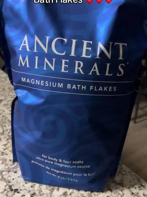 Ancient Minerals Magnesium Bath Flakes ❤️❤️❤️ #ancientminerals #ancientmineralsmagnesium #ancientmineralsbathflakes #bathflakes #bath #bathing #StressRelief #painrelief #feelgood #SelfCare #tiktokshopholidayhaul #shop #TikTokShop 