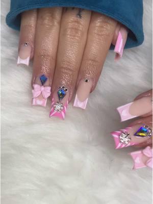 Pink 💕 #nails #nailinspo #nailday #longnails #art #nailfyp #cutenails #sanjose #christmasnails #pinknails #shortnails #408nails #sanjosenailtech #mobilenailtech 