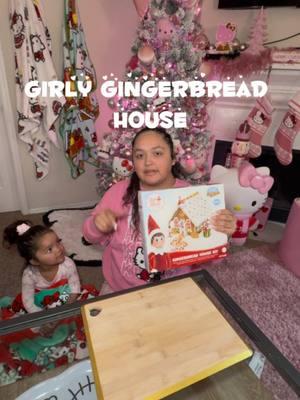 why are gingerbread houses humiliating 🧌🎀 #gingerbread #gingerbreadhouse #gingerbreadman #christmastreats #christmascookies #christmascrafts #holidaycrafts #holidayfun  #christmascountdown  #pinkmas #pinkchristmas #pinkchristmastree #pinkaesthetic #pinkgirl #pinkcore #hellokittychristmas #hellokittyfind #hellokittycheck #girlmom #girlmama #girlmomlife #youngmom #youngmomsoftiktok #sahmsoftiktok #sahmtok 