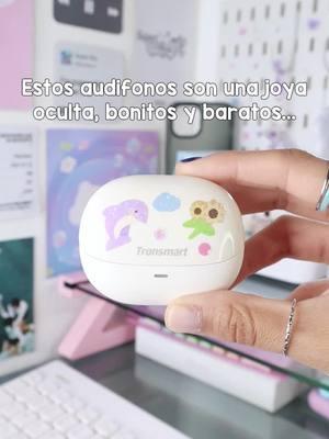 Les dejé 🔗 en mi bio 🌻🎧 #aesthetic #audifonos #tecnologia #musica #kpop #bluetooth #accesorios #girls #gadgets #tronsmart 