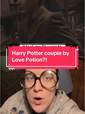 This Harry Potter couple is because of a love potion? #greenscreen #harrypotter #hogwarts #gryffindor #slytherin 