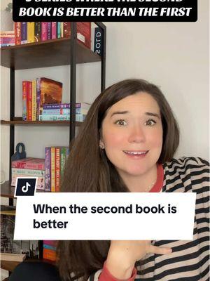 5 series where the second book is better than the first #bookish #bookishthoughts #BookTok #chestnutspringsseries #campusdiariesseries #wellsranchseries #windycityseries #playingforkeepsseries #magnoliaparksuniverse #thereadingrealtor 