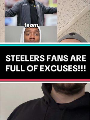 #greenscreen STEELERS FANS ARE FULL OF EXCUSES!!! #fyp #nfl #football #sports #rant #viral #trending #opinion #ravens #steelers #baltimoreravens #pittsburghsteelers #badfans #excuses #stopit #wakeup #wahwah #cryaboutit #goravens #footballtiktok #sportstiktok 