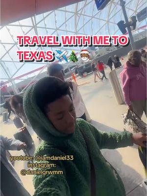 COME WITH ME AND MY FAMILY TO TEXAS ✈️🎄🎅🏾 ily guys ❤️ subscribe to my youtube and follow my instagram: youtube: @iamdaniel33 instagram: @danielgrwmm #travelvlog #travelwithme #comewithme #airport #airportvlog #abcxyz 