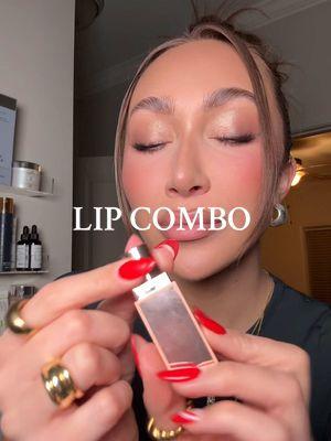 Replying to @Lizzy the perfect bridal lip combo #lipcombo #bridaltiktok #bridalmakeup #makeuptips #weddinglipcombo @patrick ta @makeupforever @Armani beauty 