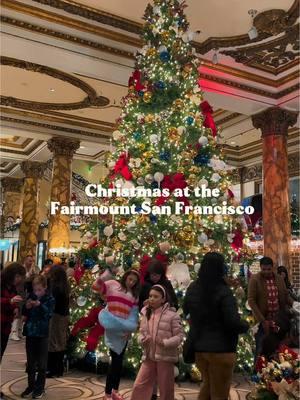 The Fairmont San Francisco,ca  #fairmonthotel #staycation #bayareacheck #bayareatiktok #bayareachristmas #travelblogger #christmastiktok #sfhotels #sanfranciscocalifornia #sanfranciscobayarea #thingstodoinsf #thefirstdatedude #thingstodoinsanfrancisco 