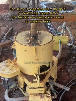 slurry is separated from the #gold by #centrifugemachine #centrifugalconcentrator  #shakingtable #goldrush #goldmining #mineral #goldmill #goldore #ballmill #mineralprocessing #jawcrusher #quarry #quartz #fyp #goldmine #lingheng #linghengmachinery #linghenggroup