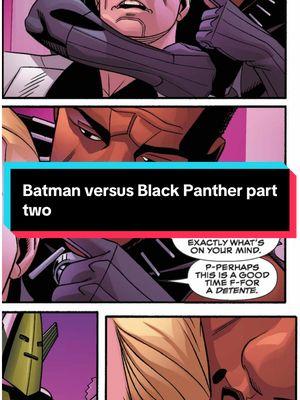 #kingandqueenlion #comicbookcommunity #BatmanVersusBlackPanther #Batman #BlackPanther 