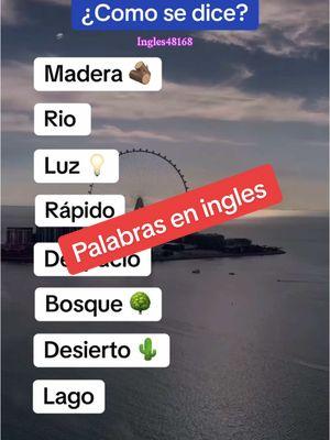 Palabras en ingles #ingles #inglesfacil #inglesrapido #ingles48168 #inglesamericano 