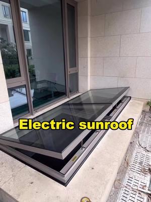 Installation of the electric sunroof.#skylight #sunroof #window #aluminiumwindows #aluminium #alloy #interiordesign #install #Home #tottme #tottmetal 