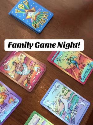 Fun magic creatures make this a great family game even your toddlers can play along with! #youwish #familygame #familygamenight #cardgames #tiktokshopholidayhaul #tiktokshopcreatorpicks #mademyyear #resetwithbooks  #newyearnewaura #tiktokshopyearendsale  #toptierdecember  #mysupermoment #winterfinds #CapCut 