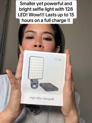 Selfie light that’s super bright ! #selfielight #lighting #melsfinds #giftsforher #giftideasformom #giftideasfordaughters #girtideasforbffs #giftsideasforgrandmother #giftideasforhim #giftideasfordad #giftideasforsons. #giftideasforgrandpa #techgiftideas #techie #rechargeable #tiktokshopnewarrivals #mademyyear #mysupermoments #TikTokahopcreatorpicks