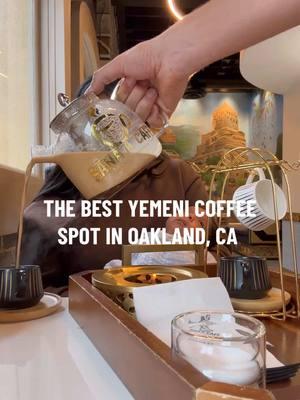 Best Yemeni Coffee Spot In The BayArea ☕️🙌🏼 #yemeni #coffeetiktok #bayarea #oakland 