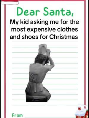 #fy #fyp #christmaswishlist #santaclaus #santaletter #lettertosanta #kidsarefunny 