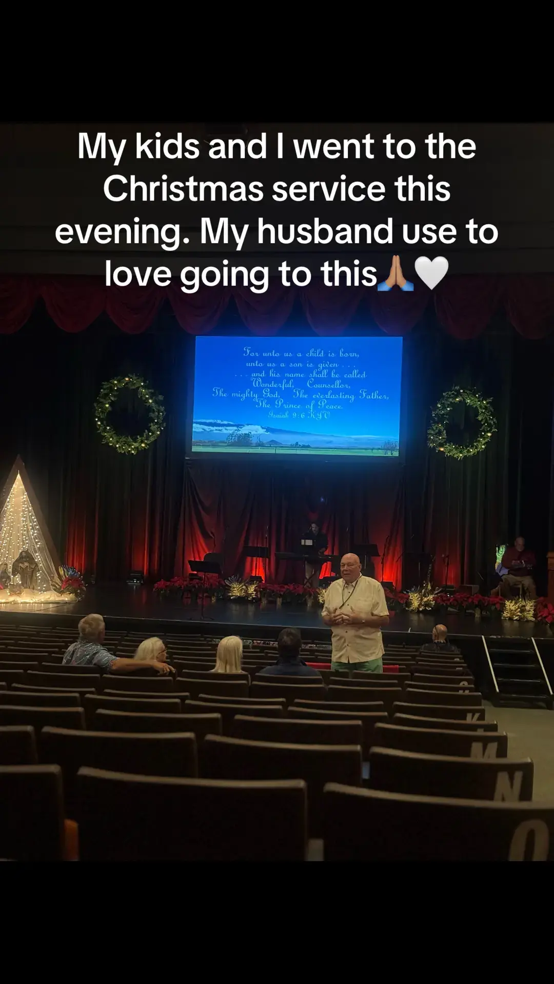 #hawaiitiktok #fyp #christmasservice #special #onedayatatime #mygriefjourney #myhusband #spouseloss #parentloss #mysonshine #childloss @Alvin Castro Jr. @KOLU 