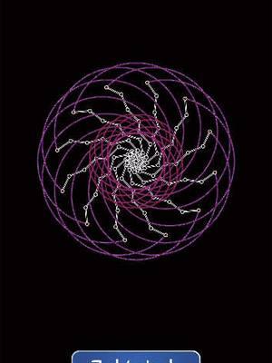 Insane #codeart rotating segmented trace machine. #generativeart #python #fourier #mathart #computerart #animation