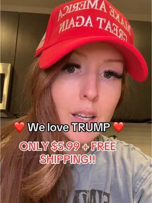 Grab one quick before they sell out! Can’t believe it’s only $5.99 free shipping!  God bless America and Trump! #trumphat #magahat