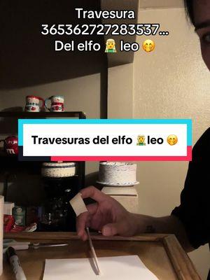 Ya ni se en que numero de travesura vamos jaja pero ya mero acabamos 🙌🫶 una disculpa por poner una minúscula jaja lo hice a las carreras ,entre grabar hacerlo y cuidarme las espaldas es todo un reto jaja 🤭💖 #elf #travieso #navidad #diciembre #december #tradiciones #ideas #mamasoftiktok #mamasdivertidas #creandomemorias #hijos #family #mamas #familytime #divertido #fun #christmas 