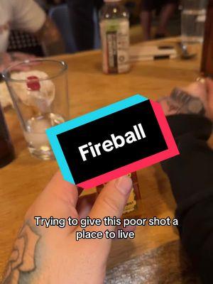 The way he took the shot tho 💯🍻 #cheers #shots #party #funny #relatable #fireballchallenge #fireball #shotsfordays #barstoolsports #fyp #foryou @jakeptats @xthe_black_dahlia 