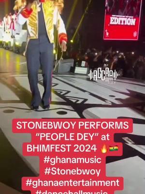 STONEBWOY PERFORMS “PEOPLE DEY” at BHIMFEST 2024 🔥🇬🇭 🎥 @AccraGuyy  #ghanamusic #Stonebwoy #ghanaentertainment #dancehallmusic 