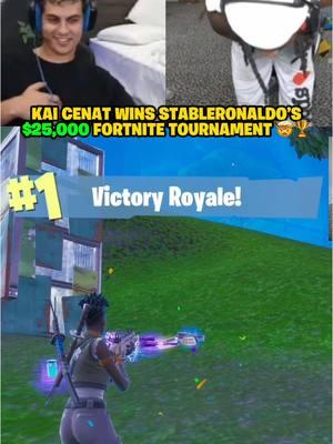 Kai Cenat won my $25,000 Fortnite Tournament 🤯🏆 (Twitch - StableRonaldo) #fyp #trending #viral #stableronaldo #kaicenat #plaqueboymax 