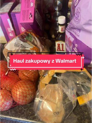 Haul zakupowy z Walmart za $160 #polska #dlaciebie #stanyzjednoczone #zyciewusa #dc 