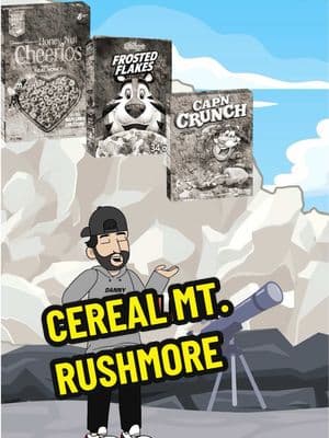 Cereal Mt. Rushmore! #brothers #Siblings #ctc #breakfast 