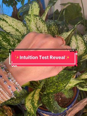 #fyp #intuitiontest #intuition #reveal 