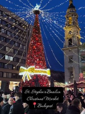 Christmas Market at St. Stephen’s Basilica in Budapest, Hungary - 2024. #budapest #budapest🇭🇺 #budapest_hungary #hungary #hungary🇭🇺 #europe #europetravel #europetrip #ststephensbasilica #streetphotography #travelphotography #travelgram #myvikingjourney #vikingcruises #christmasmarket #market #christmas #christmastree #christmaslights #christmastime #christmasdecor #christmasdecorations #xmas #xmastree #myvikingstory #europeanchristmasmarket 