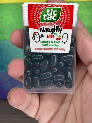 #naughty or #nice which one will you be for Christmas? #tictac #trending #fyp #jenniferopenstoys #belikejennifer #lumpsofcoal #sourcherry 