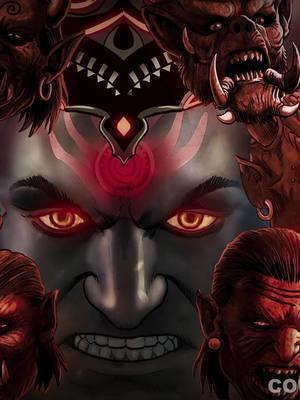 The Hidden Truth Behind Ravan's 10 Heads #ravan #ramayan