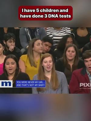 I have 5 children and have done 3 DNA tests #youarenotthefather #Dna #tvshow #reality #Cheating#mauryshow 