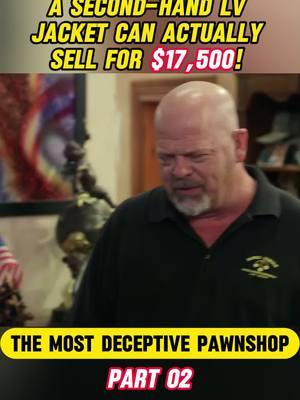 A second-hand LV jacket can actually sell for $17,500! 👗💸   #pawnshop #pawnshops #pawnstars2023 #pawnstarsdoamerica #entertainment #fyp    