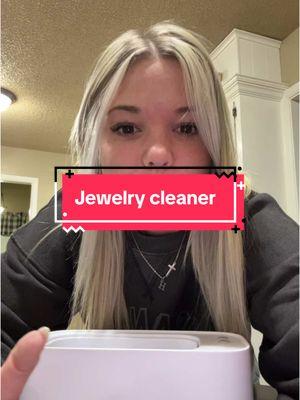 This jewelry cleaner machine is so freaking cool !! #jewelry #clean #jewelrycleaning #engaged #fyp 