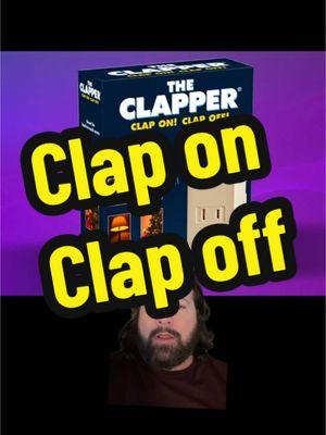 Did you ever have the clapper? #claponclapoff #theclapper #80s #80scommercials #genx #_Izzyj 