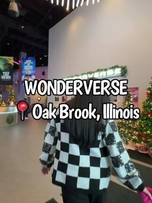 We had brunch with Santa and Mrs. Claus at @Wonderverse Chicago 🎅🏼AD 📍 2310 Oakbrook Center, Oak Brook, Illinois 🗓️ Open daily, book special experiences like brunch/escape rooms/virtual reality in advance We brought our 3-year-old daughter, 2-year-old niece, and 4-month-old baby to Wonderverse and had THE BEST TIME!  Haven’t heard of Wonderverse? It’s truly a MUST DO, especially as it is FREEZING here in Chicagoland! It’s a great way to spend a day with family indoors! With an arcade filled with tons of games, bumper cars, virtual reality experiences, escape rooms, and elevated food & drink options, there is so much to experience & enjoy! We personally LOVED the character brunch (they offer tons of themes for this experience!) and the girls had so much fun doing then escape room! (I was surprised that we DID this with two toddlers and a baby, but the girls LOVED finding the clues and breaking out!). Wonderverse would be a fun outing for kids, for a date night, or a night out with friends. The attention to detail in the theming of each area was SO GOOD! I need to see more people talking about this gem in the Chicagoland area! You’ll have a blast! #chicagoparent #chicagoblogger #thingstodoinchicago #chicagomom #chicagosuburbs #chicagomomlife #chicagoland #enjoyillinois #wonderversechicago #wonderverse #oakbrookillinois #oakbrookcenter