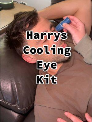 @Harry's cooling eye kit #coolingeyekit #eyebags #darkcirclesundereyes #puffyundereyes #skinhydration #eyehealth #menskincare #tiktokshopholidayhaul #newyearnewaura 