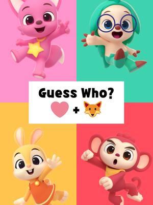 Can you guess who it is?🍋🐰 #emoji #match #game #Pinkfong #kidsoftiktok #tiktokforkids